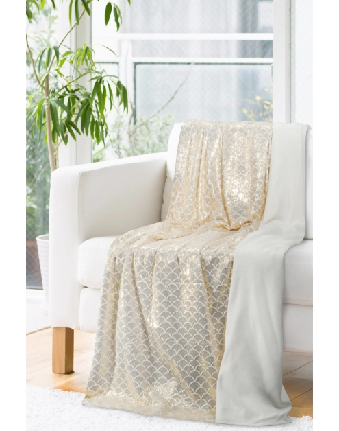 Zdjęcie: Narzuta 150x200 cm kremowa EUROFIRANY