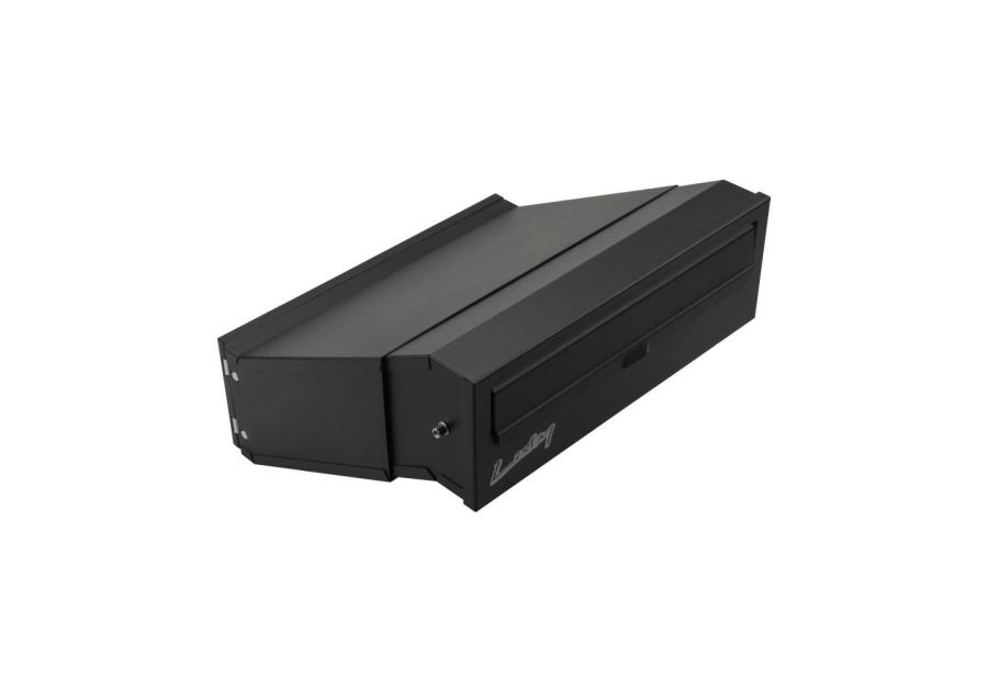 Zdjęcie: Skrzynka na listy SM do wmurowania 2-stronna czarny mat METRO