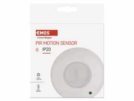 Czujnik ruchu PIR IP20 1200 W biały EMOS