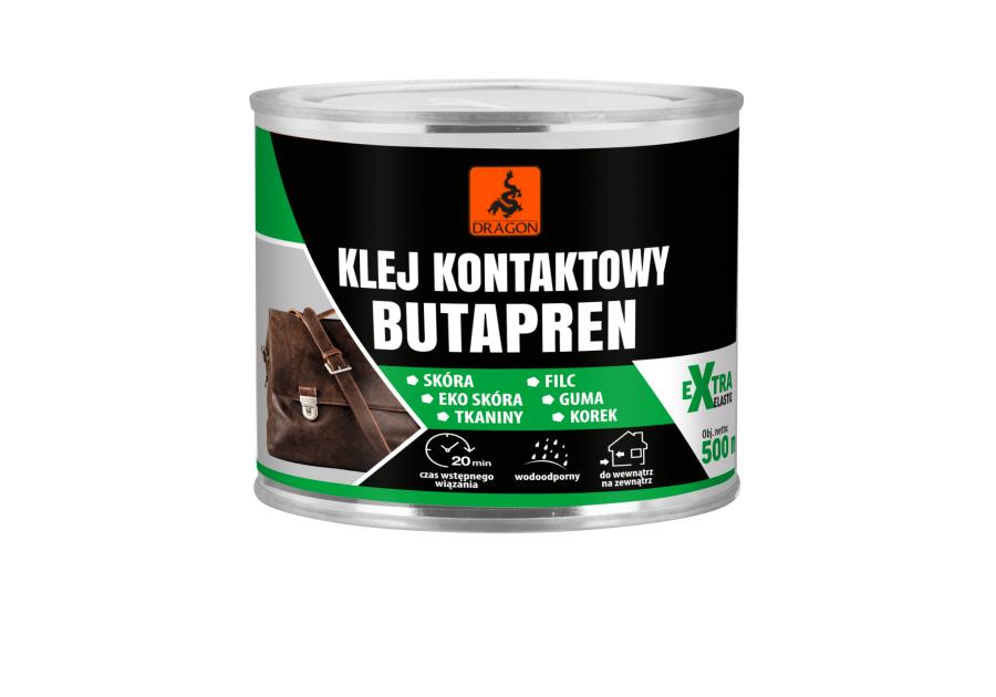 Zdjęcie: Klej butapren 0,5 L metal DRAGON