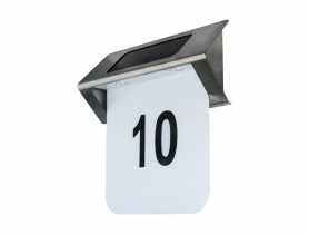 Lampa solarna Homer Led 0,12W kolor chrom/biały STRUHM