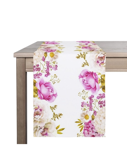 Zdjęcie: Bieżnik Peonia 40x140 cm multikolor BBK