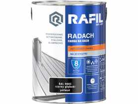 Farba na dach Radach czarny RAL9005 5LRAFIL