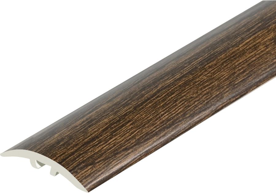 Zdjęcie: Kształtownik PVC wcisk wąski 30 mm 2w1 L= 0,90 m Venge okleina mat CEZAR