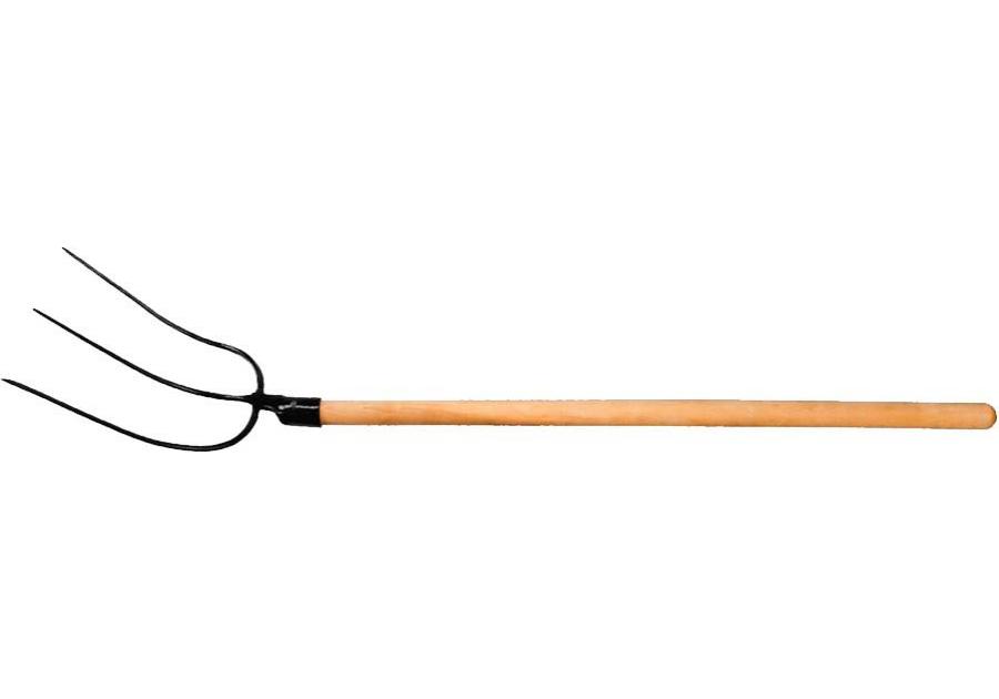 Zdjęcie: Widły gospodarcze 4 trzonek drewniany s-47496 STALCO