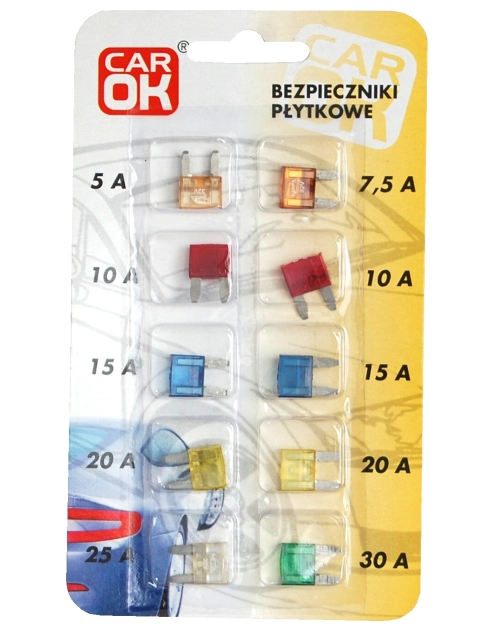 Zdjęcie: Bezpieczniki płytkowe Mini PROFAST