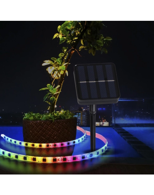 Zdjęcie: Wąż solarny LED KB Hual SLR 5 m RGB KINGBERRY