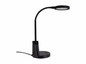 Lampka biurkowa Labor Led kolor czarny STRUHM