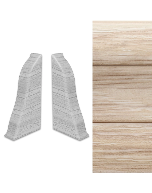 Zdjęcie: Zakończenie lewe i prawe do listwy LM55 dąb piaskowy ARBITON