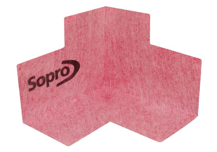 Zdjęcie: Narożnik uszczelniający wewnętrzny AEB 642 120 x 120 mm SOPRO