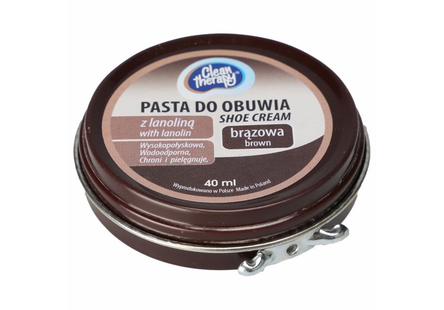 Zdjęcie: Pasta do obuwia brązowa CT 40ml CLEAN THERAPY