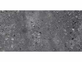 Gres szkliwiony Terazzo Anthracite Matt 60x120 cm Ceramika NETTO