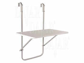 Stolik balkonowy biały PATIO