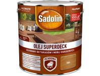 Zdjęcie: Olej do drewna 2,5 L dąb Superdeck SADOLIN