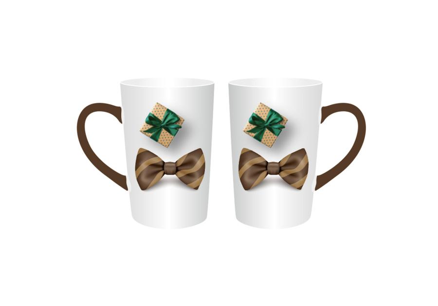 Zdjęcie: Zestaw kubek stożek wysoki 430 ml z muchą ALTOM DESIGN