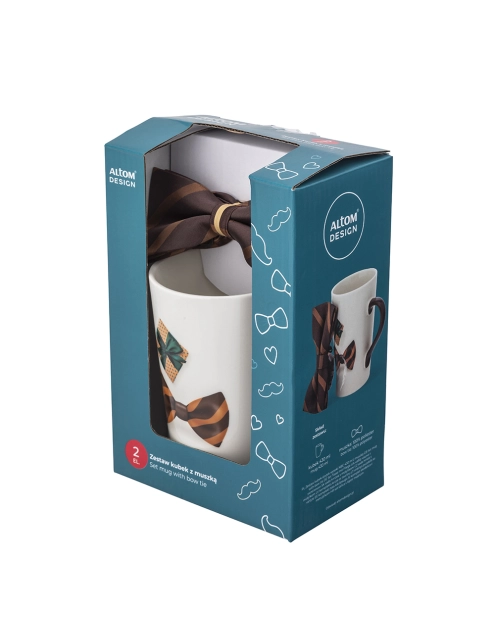 Zdjęcie: Zestaw kubek stożek wysoki 430 ml z muchą ALTOM DESIGN