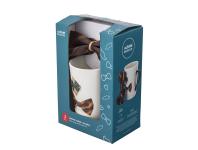 Zdjęcie: Zestaw kubek stożek wysoki 430 ml z muchą ALTOM DESIGN