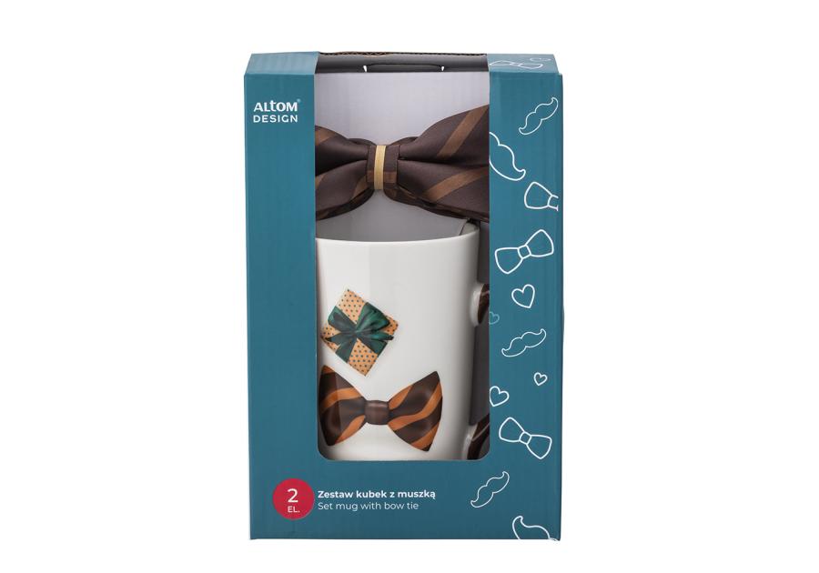 Zdjęcie: Zestaw kubek stożek wysoki 430 ml z muchą ALTOM DESIGN