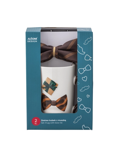 Zdjęcie: Zestaw kubek stożek wysoki 430 ml z muchą ALTOM DESIGN