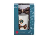 Zdjęcie: Zestaw kubek stożek wysoki 430 ml z muchą ALTOM DESIGN