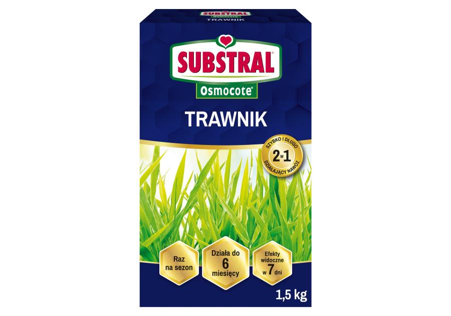 Zdjęcie: Nawóz Osmocote 2w1 Trawnik 1,5 kg SUBSTRAL