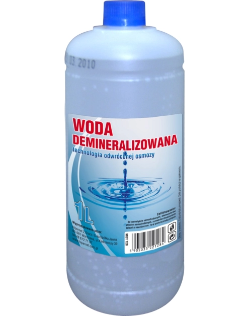 Zdjęcie: Woda demineralizowana 1 L HIPERNET