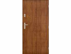 Drzwi zewnętrzne korab złoty dąb 90p komplet PANTOR