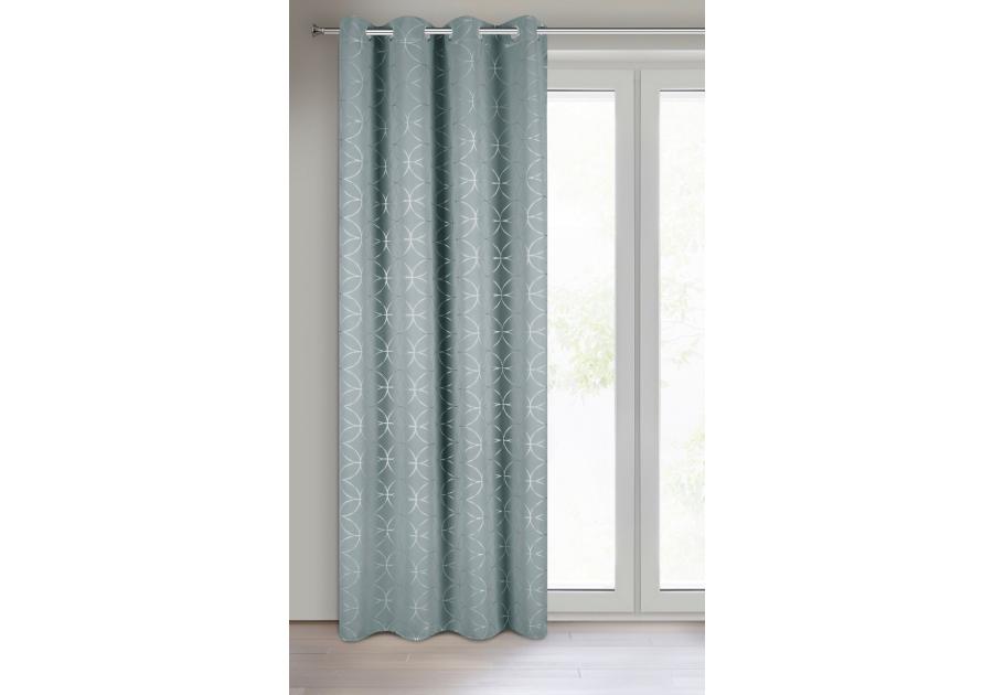 Zdjęcie: Zasłona gotowa Abella 135x250 cm szary EUROFIRANY