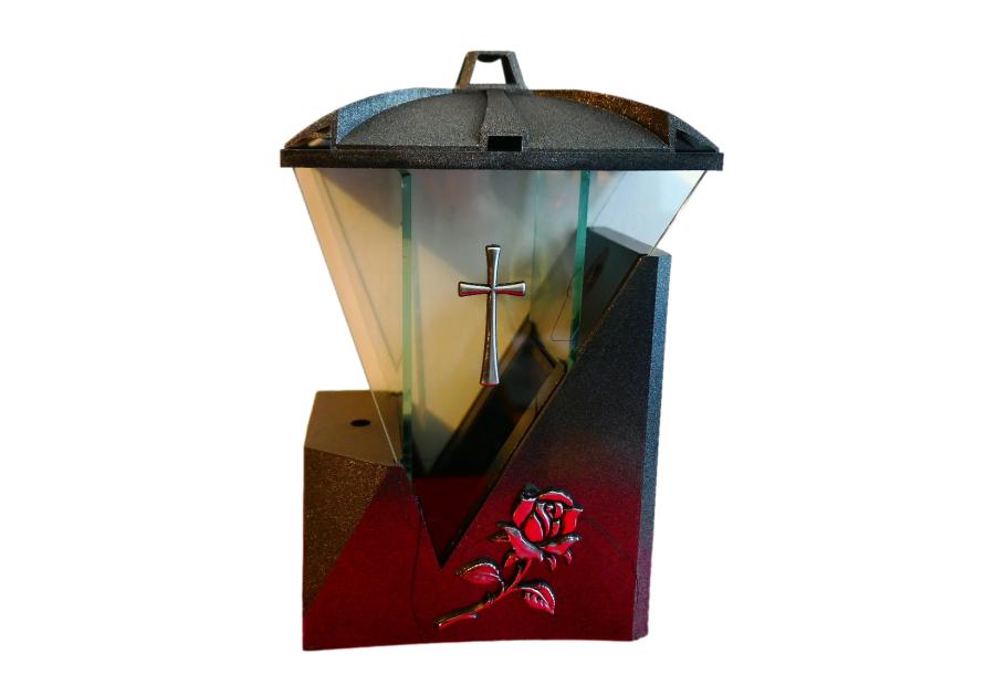 Zdjęcie: Znicz Glass Art. 5 Trójkąt ECOLUX