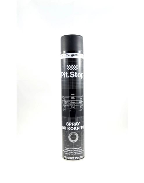 Zdjęcie: Spray do kokpitu denim black 750 ml błysk PIT STOP