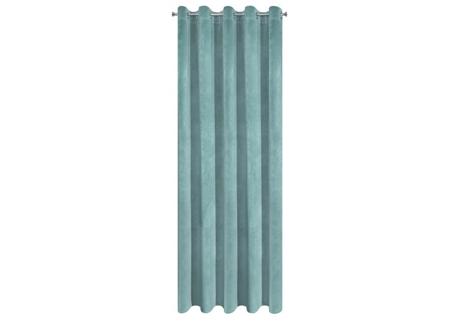 Zdjęcie: Zasłona gotowa Villa 140x250 cm turkusowy EUROFIRANY