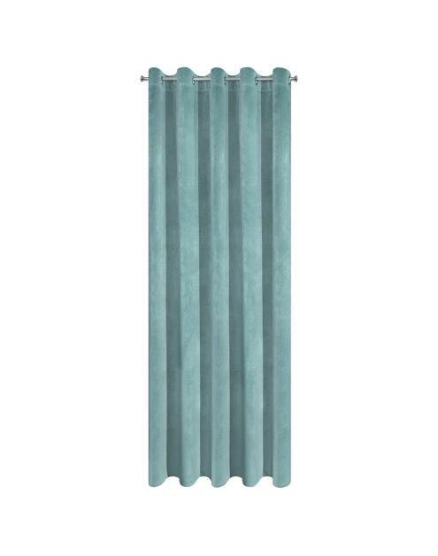 Zdjęcie: Zasłona gotowa Villa 140x250 cm turkusowy EUROFIRANY