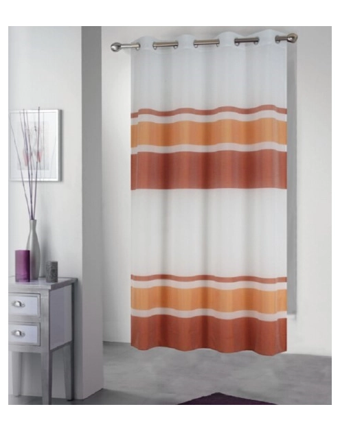 Zdjęcie: Zasłona dekoracyjna Nuka 140x250 cm pomarańcz CKR/LASHER