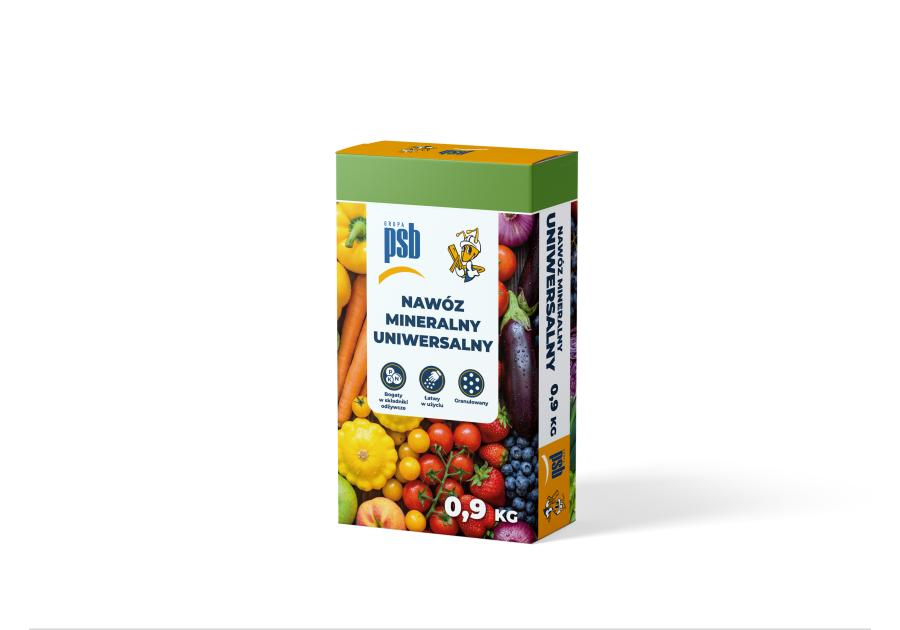 Zdjęcie: Nawóz mineralny uniwersalny 0,9 kg PSB PLANTA