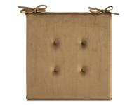 Zdjęcie: Poduszka na siedzisko Gaja 40x40x3 cm miodowa EUROFIRANY