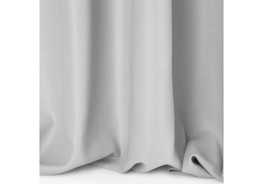 Zdjęcie: Zasłona Aggie 140x250 cm jasnosrebrna na przelotkach EUROFIRANY