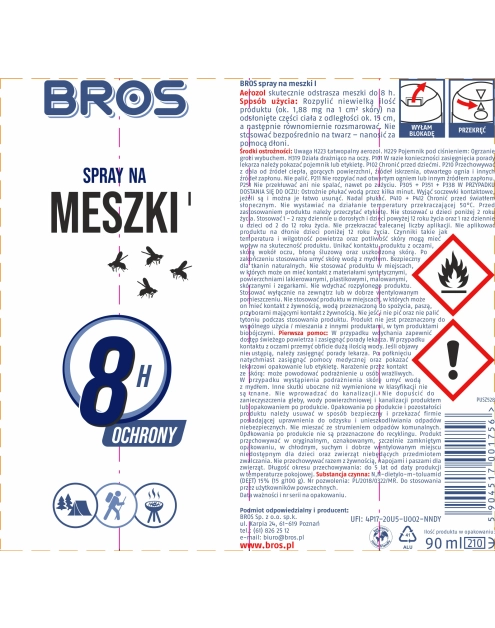 Zdjęcie: Spray na meszki 90 ml BROS