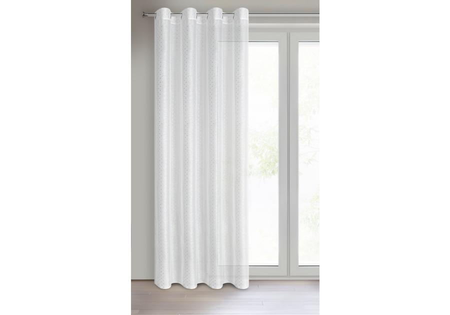 Zdjęcie: Firana gotowa SIBEL 140x250 cm biały (326709) EUROFIRANY
