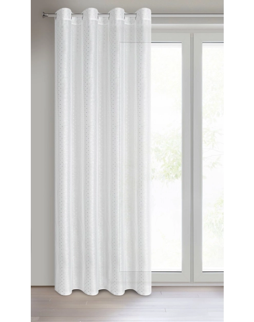 Zdjęcie: Firana gotowa SIBEL 140x250 cm biały (326709) EUROFIRANY