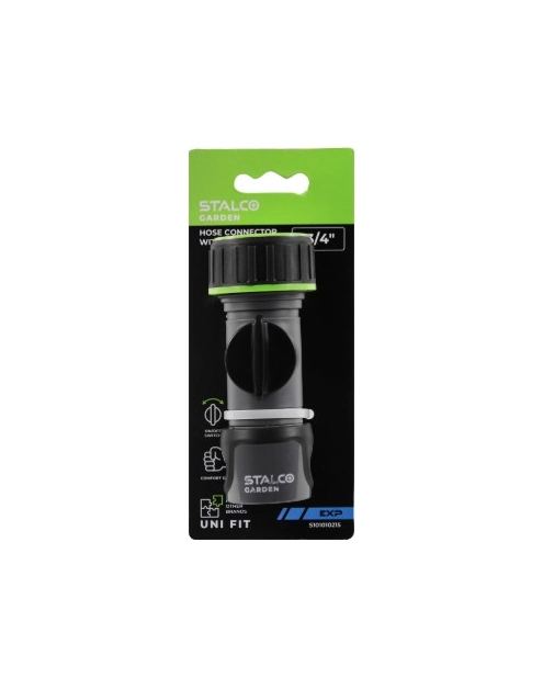 Zdjęcie: Szybkozłącze z zaworem 3/4" EXP STALCO GARDEN