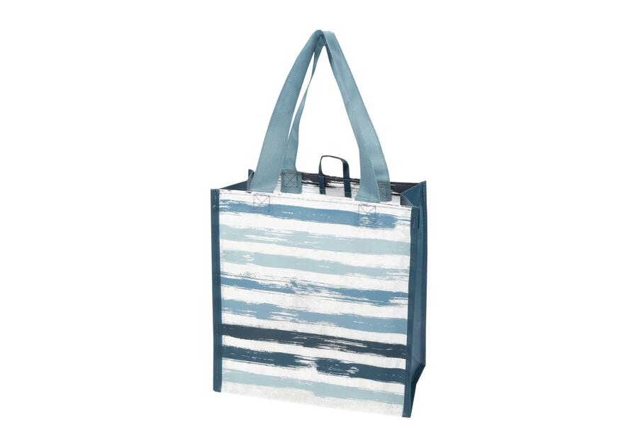 Zdjęcie: Torba na zakupy RPET 26x15x27 cm Stripes SIMPLE SOLUTIONS