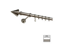 Zdjęcie: Karnisz pojedynczy Zeus fi 25 mm - 320 cm avanti nikiel KARWEL