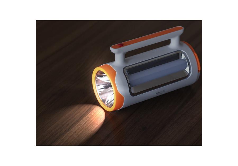 Zdjęcie: Latarka akumulatorowa 2w1 ze światłem bocznym + powerbank VA0085 VAYOX