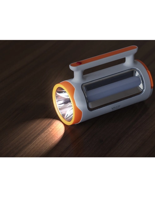 Zdjęcie: Latarka akumulatorowa 2w1 ze światłem bocznym + powerbank VA0085 VAYOX