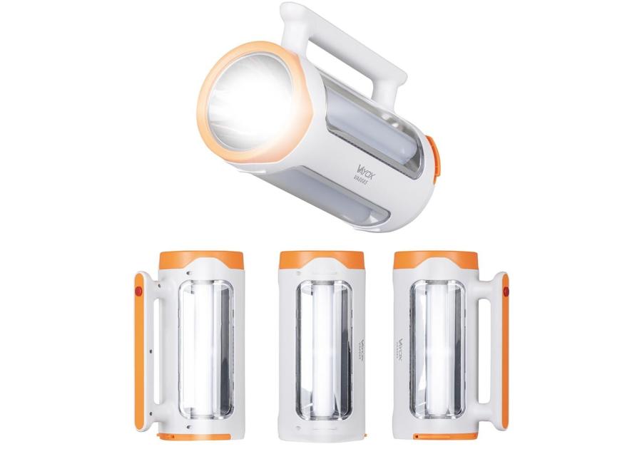 Zdjęcie: Latarka akumulatorowa 2w1 ze światłem bocznym + powerbank VA0085 VAYOX