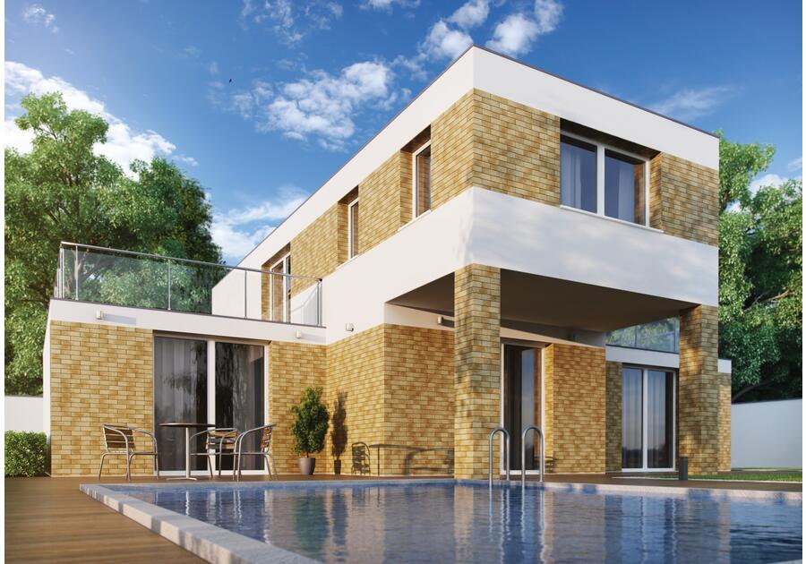 Zdjęcie: Płytka elewacyjna Dakota rustiko 24,5x6,5 cm CERRAD