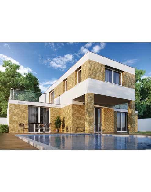 Zdjęcie: Płytka elewacyjna Dakota rustiko 24,5x6,5 cm CERRAD