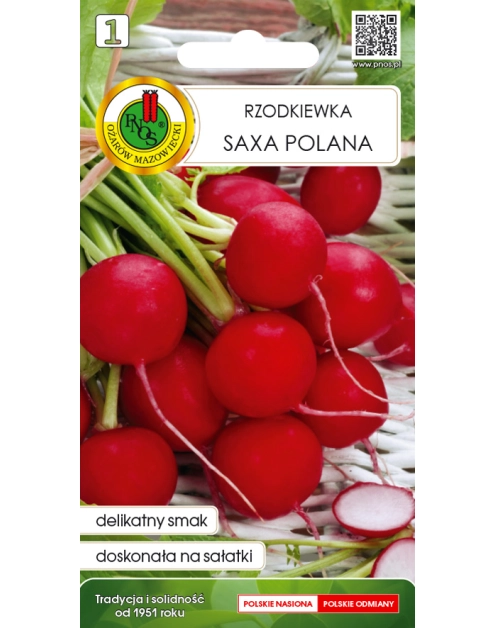 Zdjęcie: Rzodkiewka Saxa Polana 5 g PNOS