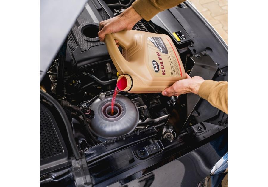Zdjęcie: Gotowy płyn do chłodnic Kuler -35°C Czerwony 5 L K2