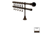 Zdjęcie: Karnisz podwójny Victoria fi 19 mm - 480 cm bronze tierra KARWEL